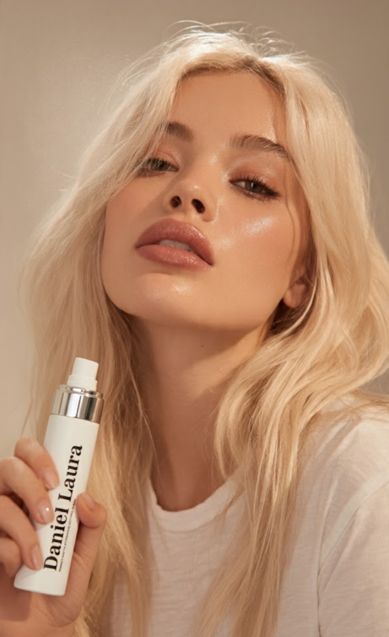 setting spray before